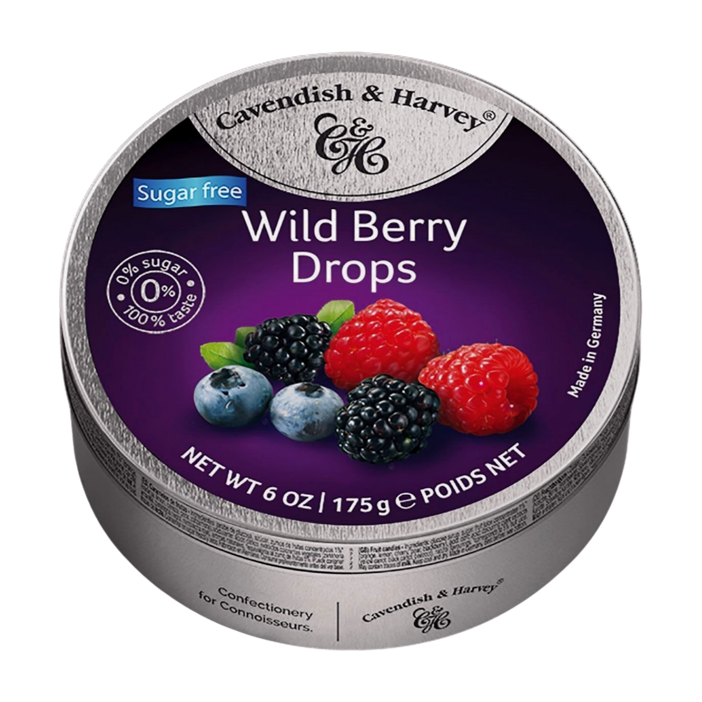 Cavendish & Harvey Sugar Free Wild Berry Drops (175g)