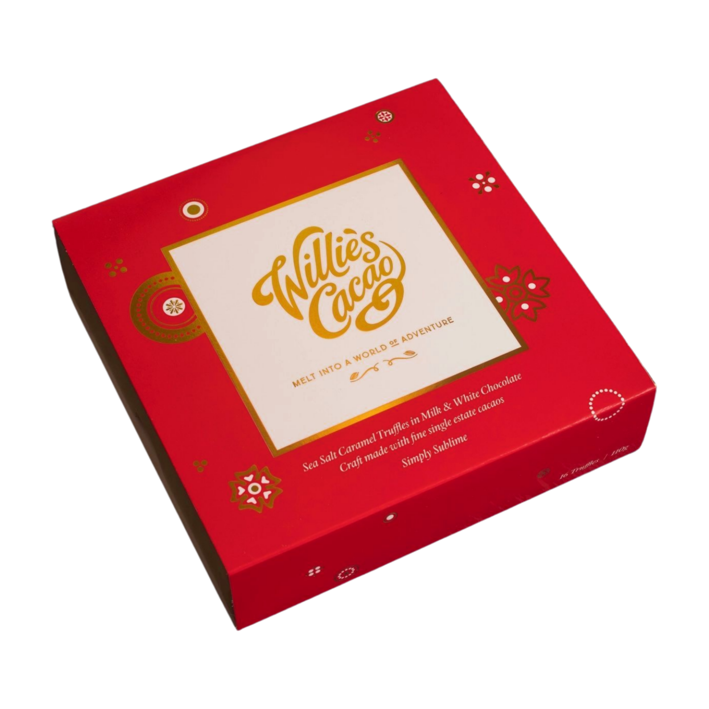 Willie's Cacao Sea Salt Caramel Truffle Selection (110g)