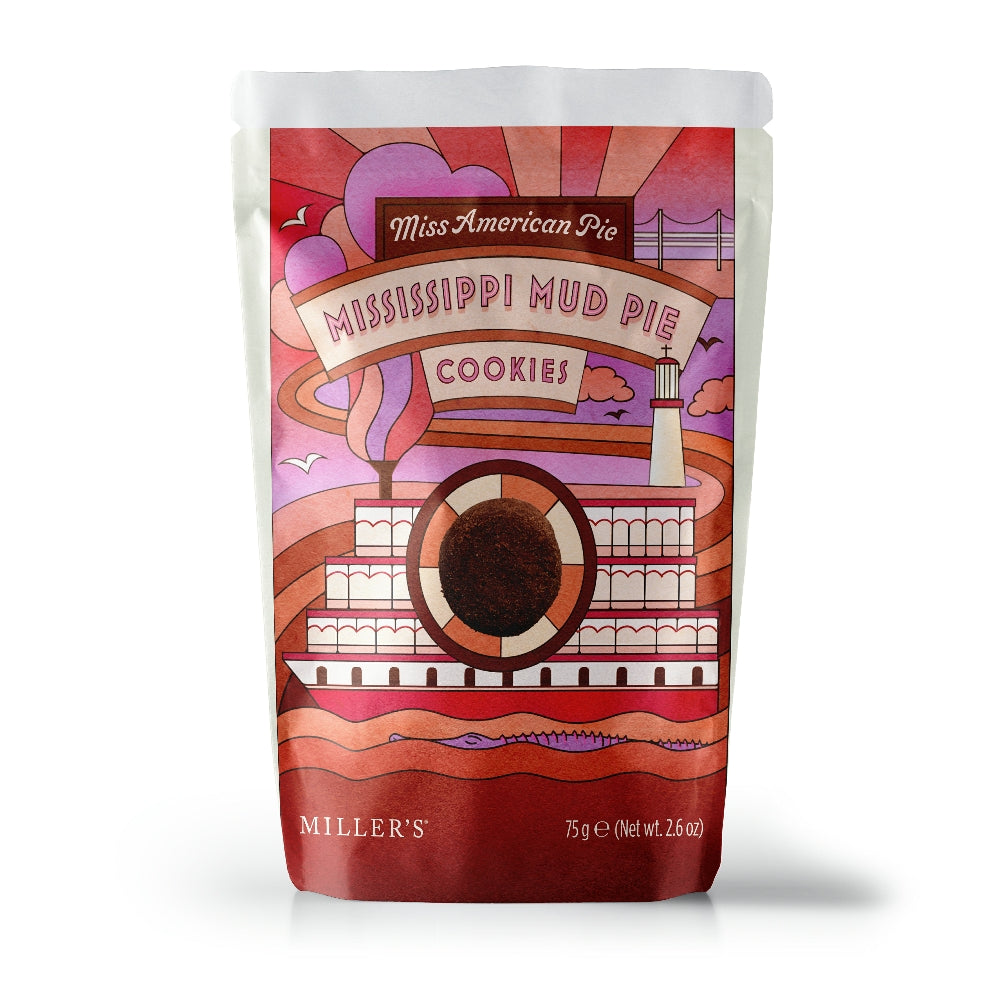 Artisan Biscuits Miss American Pie Mississippi Mud Pie Cookie Pouch (75g)