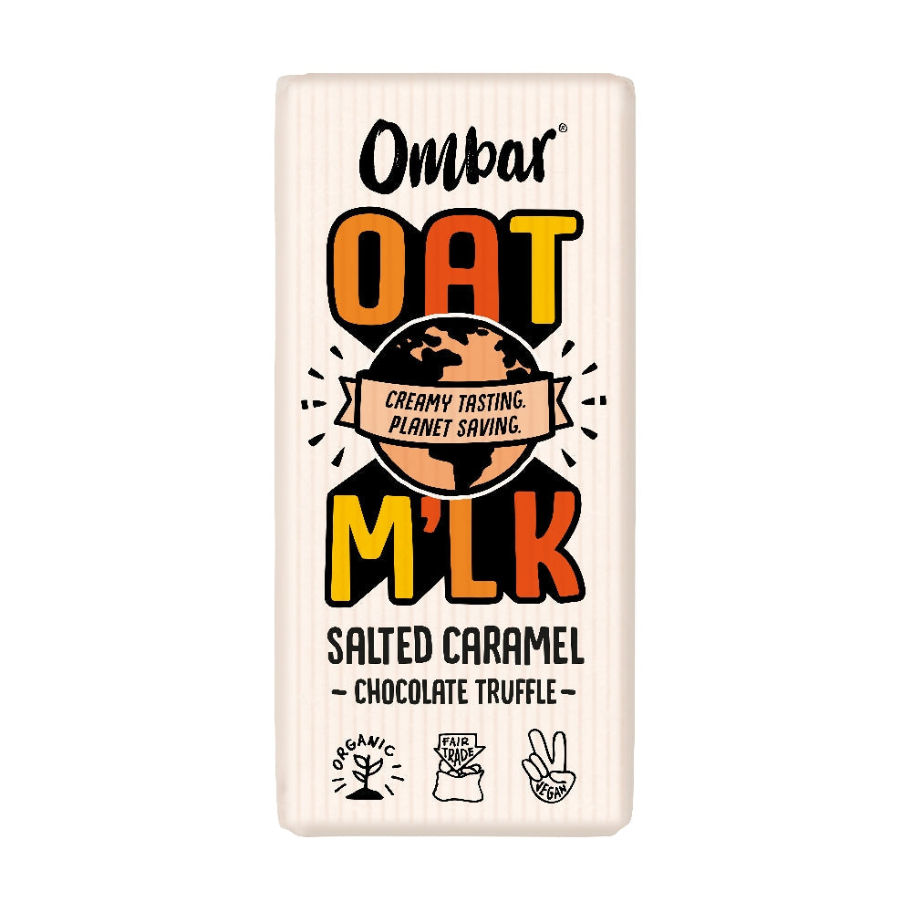 Ombar Oat M'lk Salted Caramel Chocolate Bar (70g)