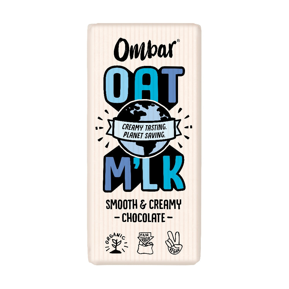 Ombar Oat M'lk Smooth & Creamy Chocolate Bar (70g)