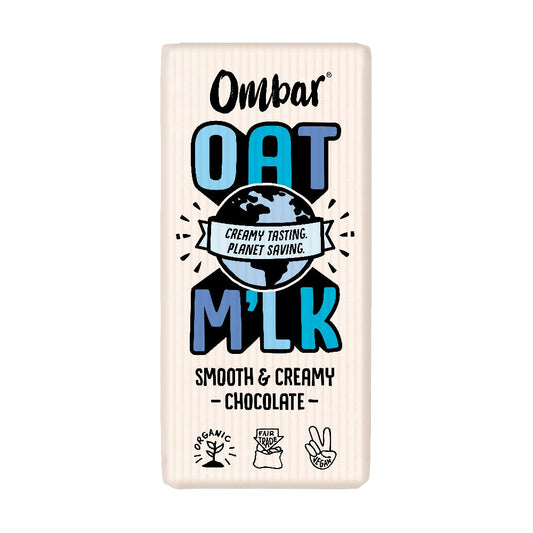 Ombar Oat M'lk Smooth & Creamy Chocolate Bar (30g)