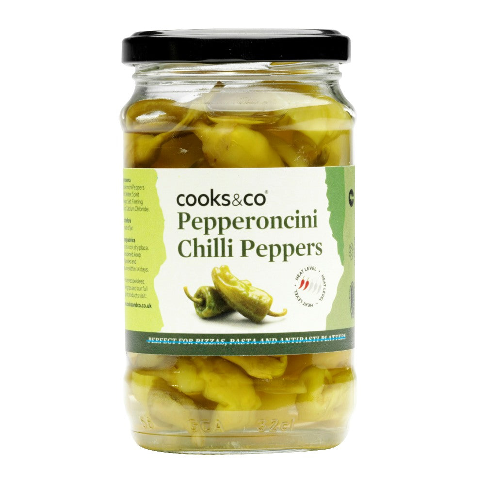 Cooks & Co Pepperoncini Chilli Peppers (280g)