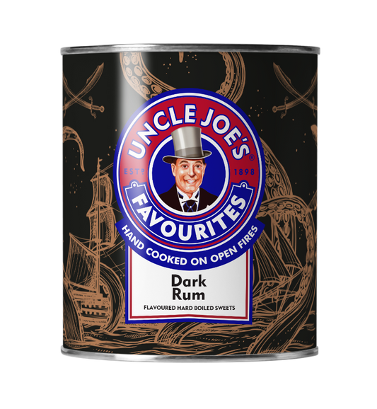 Uncle Joe's Dark Rum Boiled Sweets (120g)