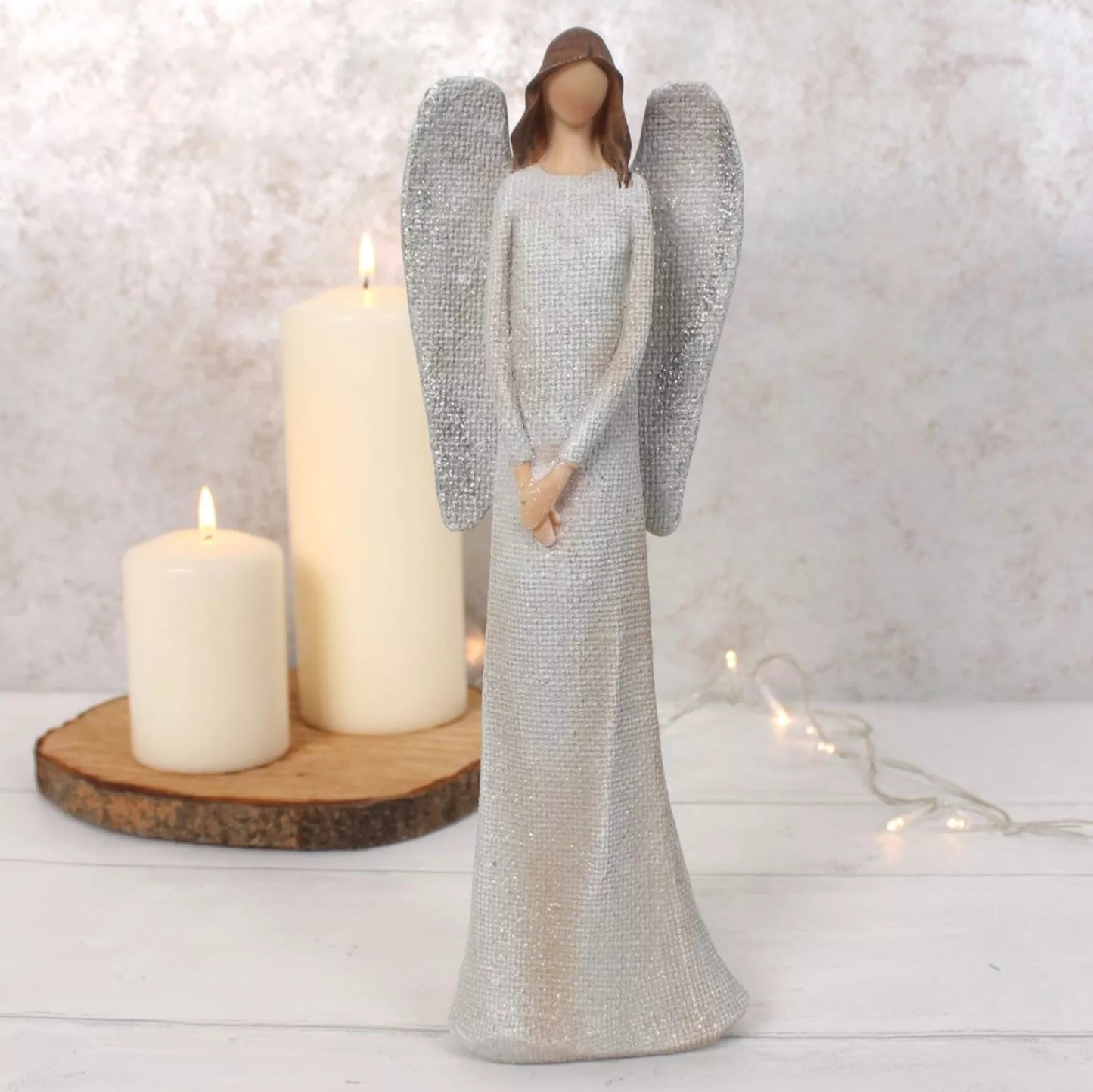 Aurora Large Angel Ornament