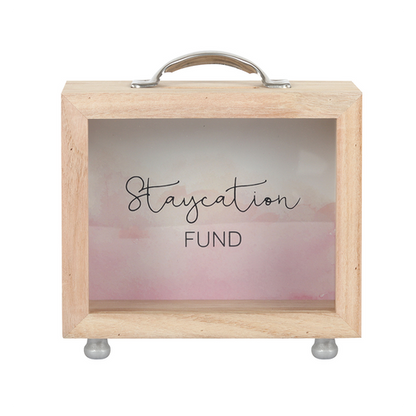 Staycation Fund Money Box