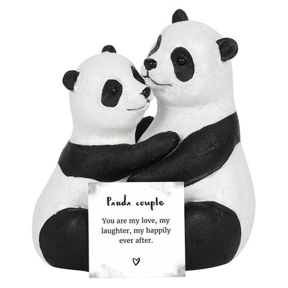 Panda Couple Ornament