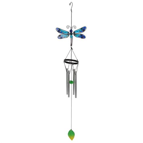 Blue Spotted Dragonfly Windchime