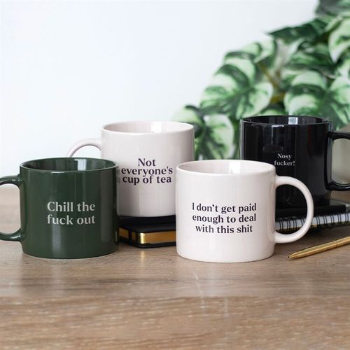 Chill Out Sweary Mug