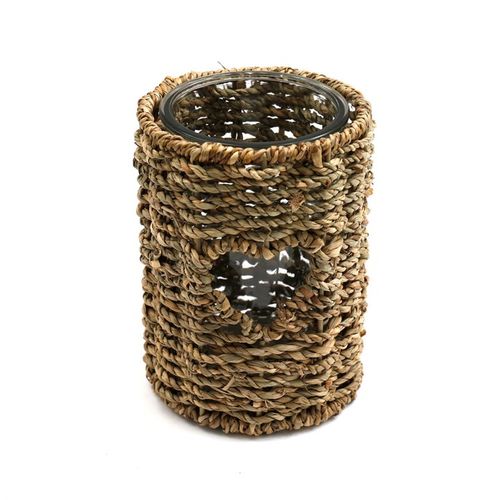 Seagrass Candle Holder