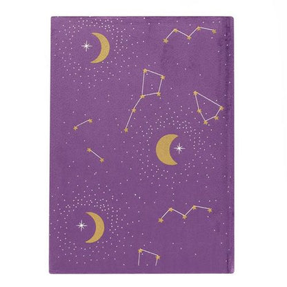 Star Sign Constellation Velvet Notebook