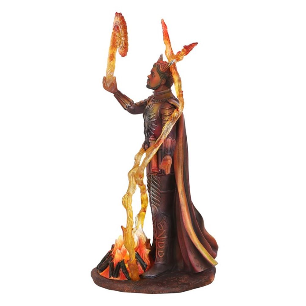 Fire Elemental Wizard Figurine by Anne Stokes