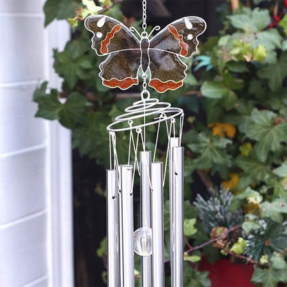 Red Admiral Butterfly Windchime