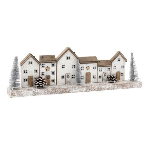 Silver Christmas House Decoration