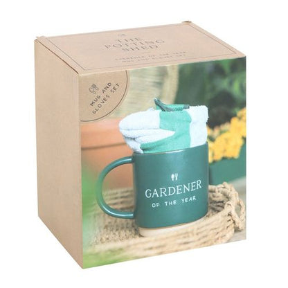 Gardener of the Year Mug and Glove Set