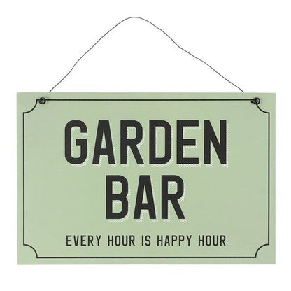 Garden Bar Hanging Sign