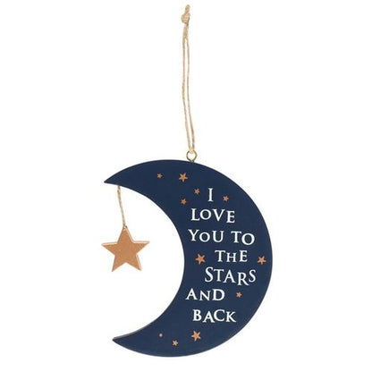 I Love You To The Stars and Back Hanging Decoration