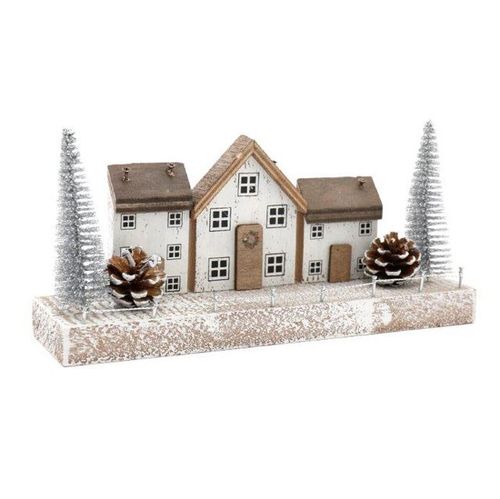 Silver Christmas House Decoration