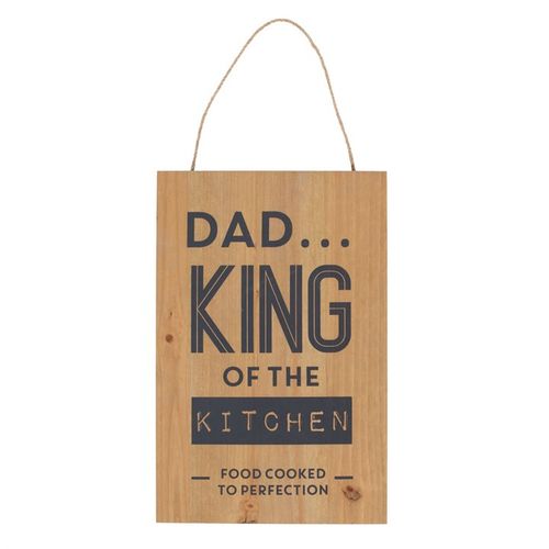 King of the Kitchen Hanging Sign