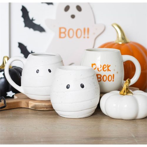 Peekaboo Ghost Rounded Mug