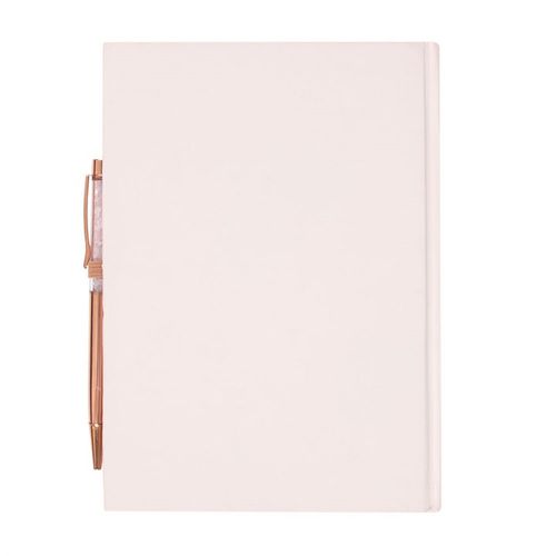 Gratitude A5 Journal with Rose Quartz Pen