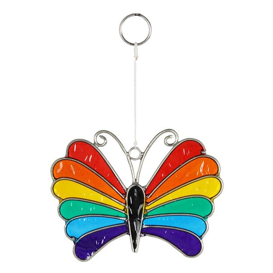 Rainbow Butterfly Suncatcher