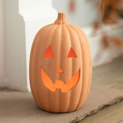 Terracotta Pumpkin Ornament