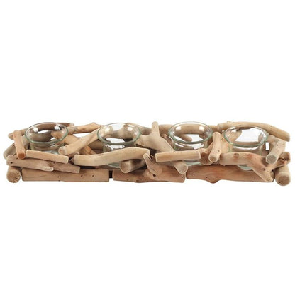 Driftwood Candle Holder