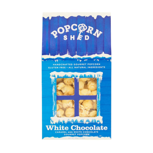 Popcorn Shed White Chocolate Gourmet Popcorn Shed (80g)